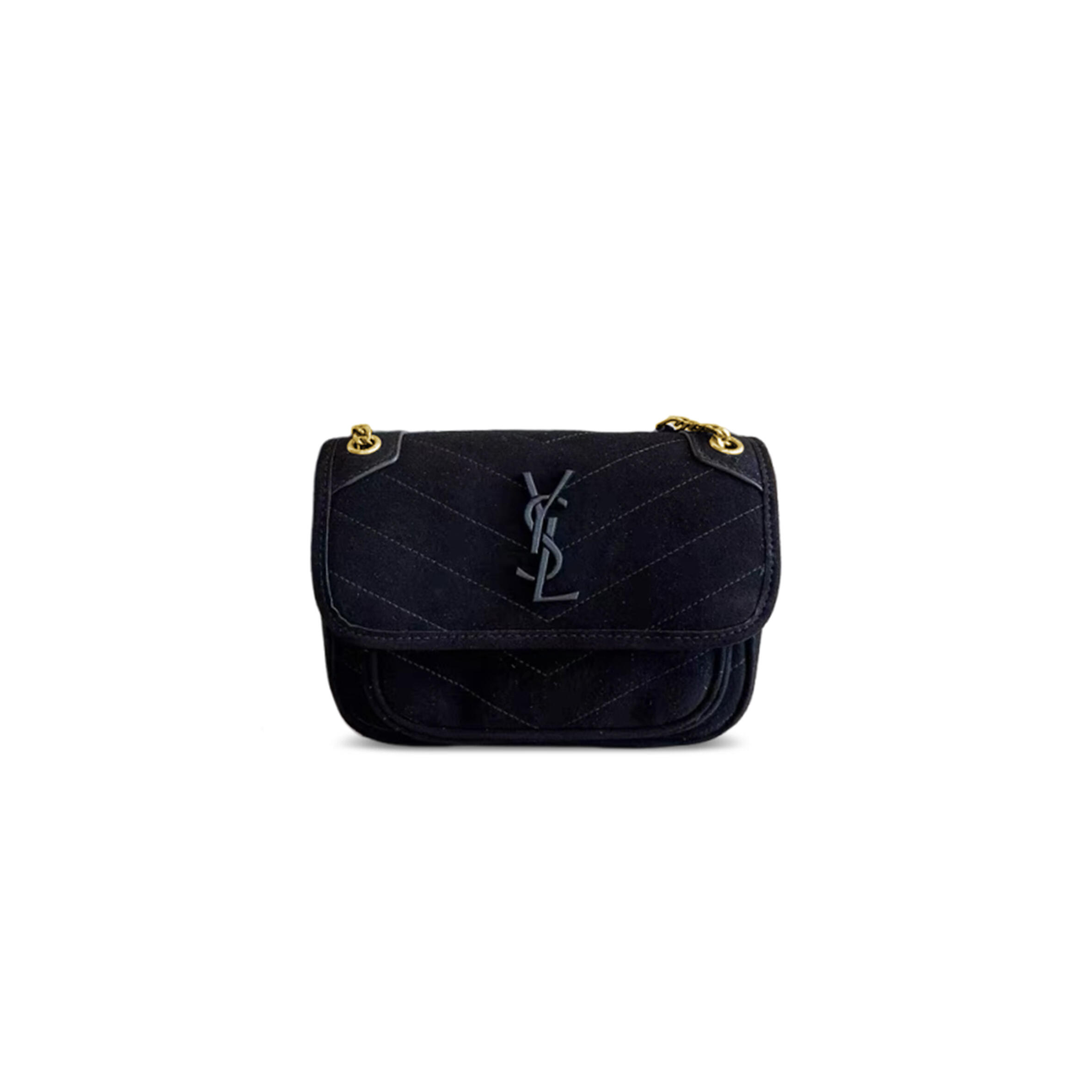 YSL NIKI BABY IN SUEDE 633160 (21*16*7.5cm)